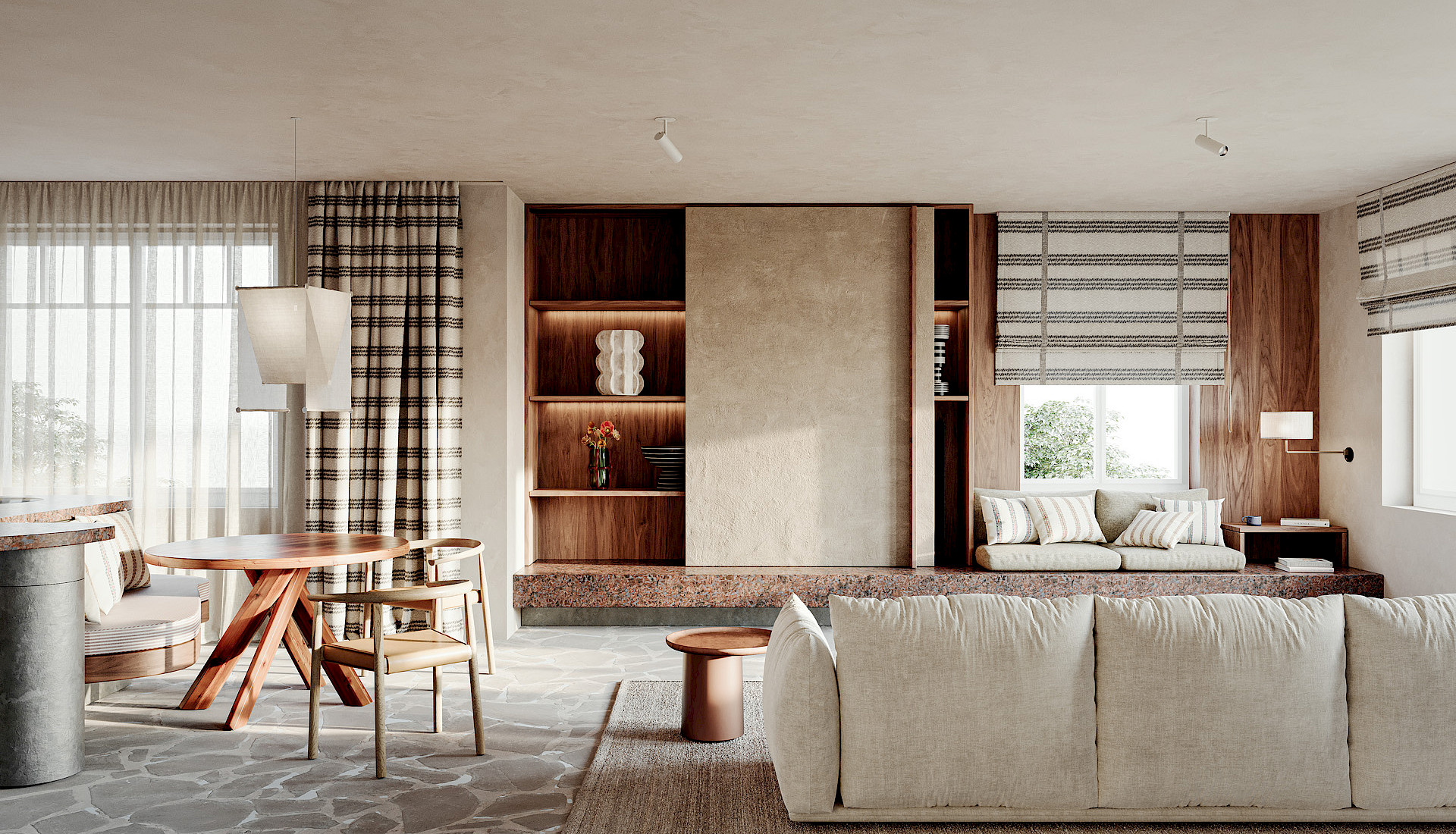 Interior design by Valérie Vanermen